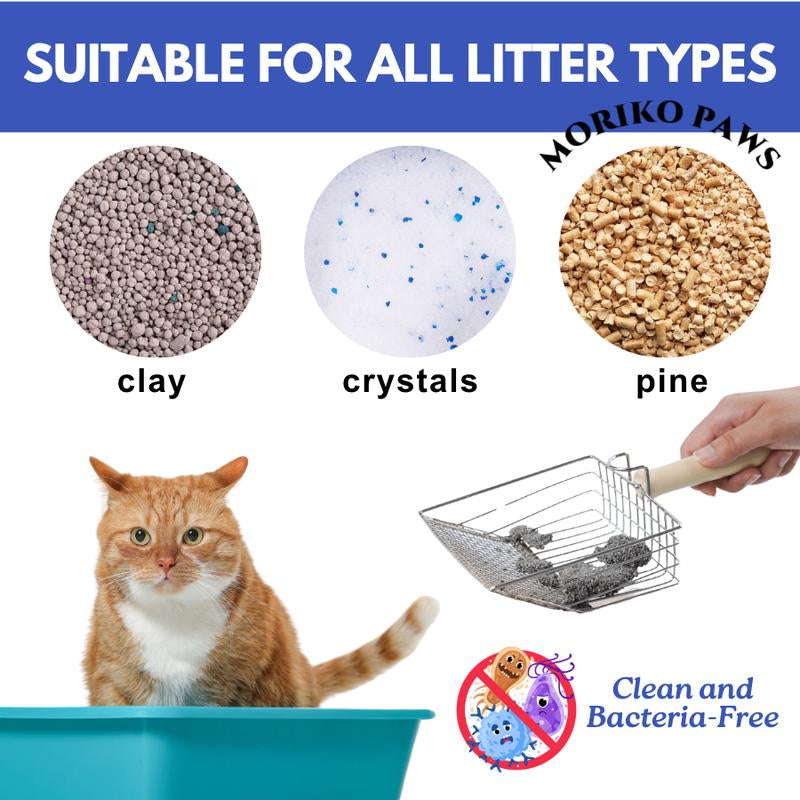 Eco-Friendly Metal Cat Litter Scooper