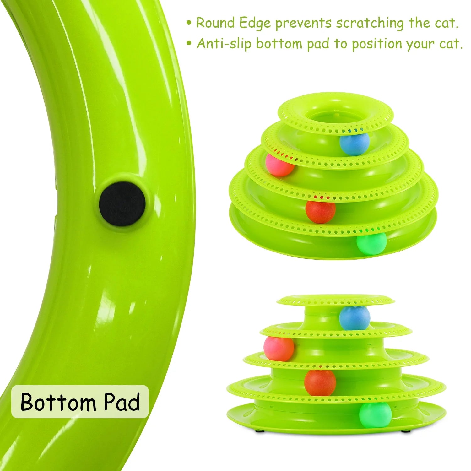 Cat Track Interactive Ball Toy