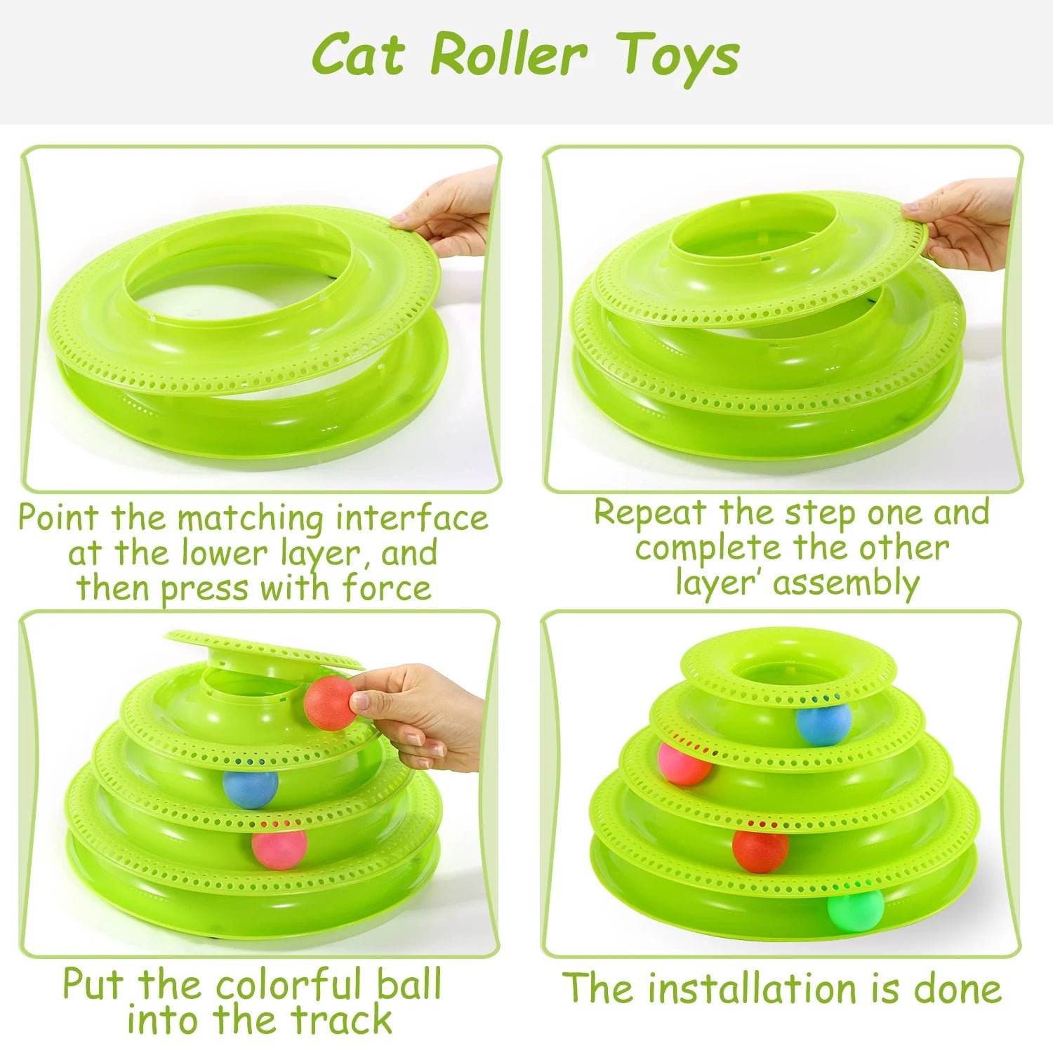 Cat Track Interactive Ball Toy