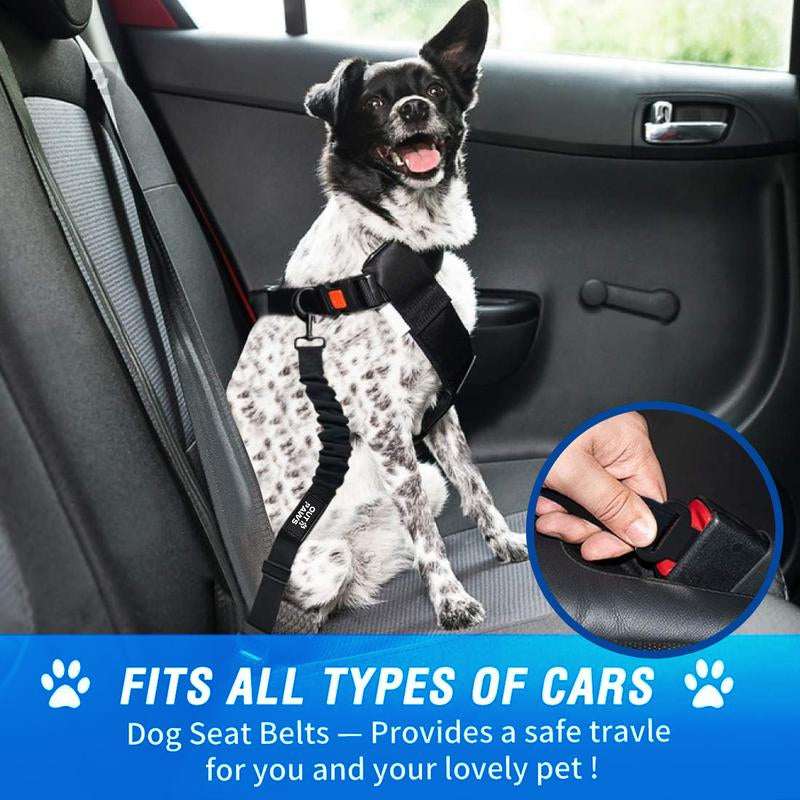 2 Pack Dog Safety Seat Belts