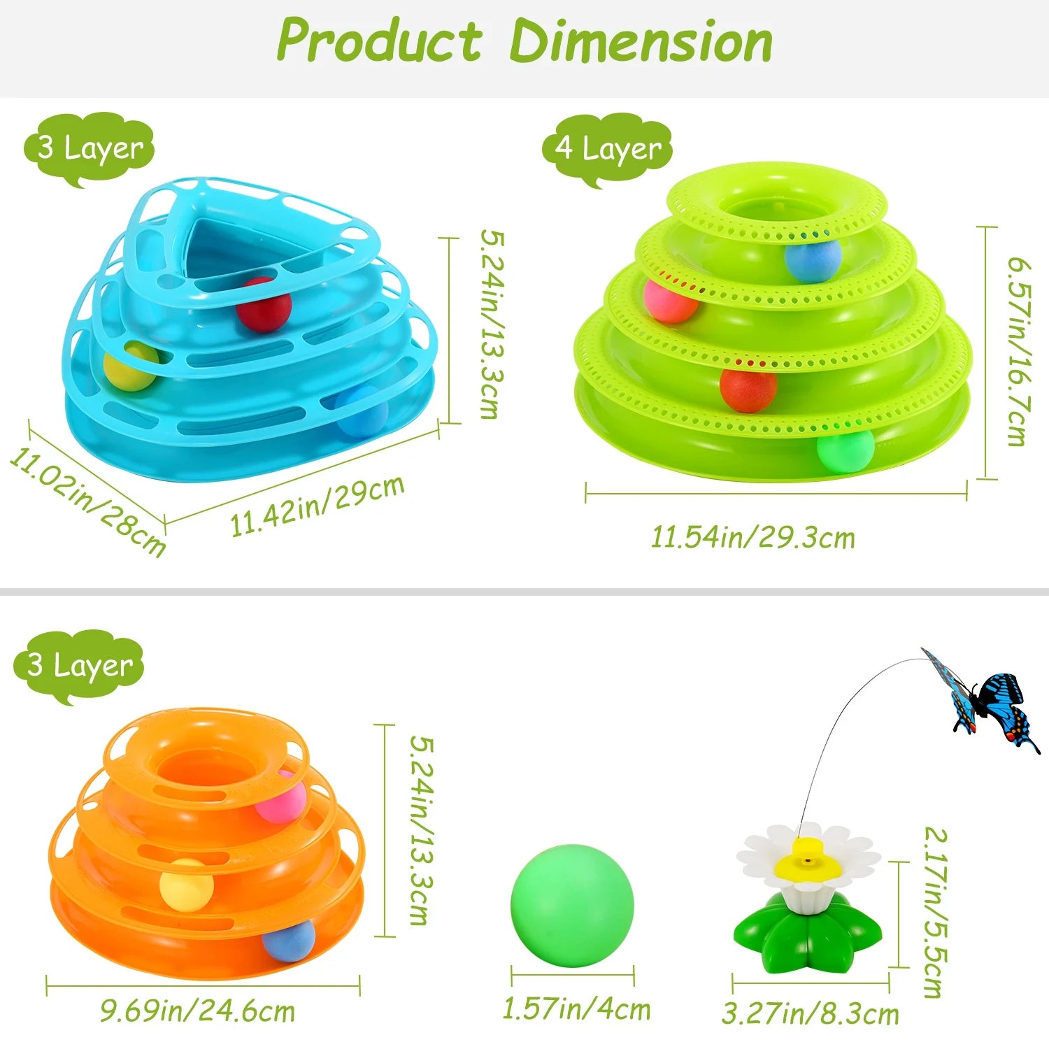 Cat Track Interactive Ball Toy
