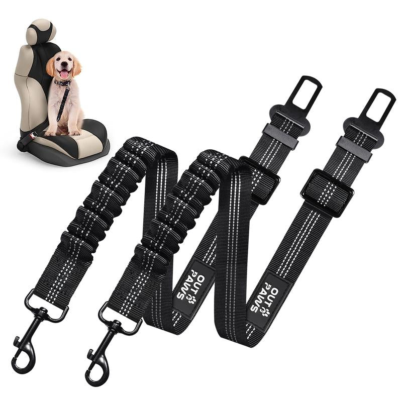 2 Pack Dog Safety Seat Belts